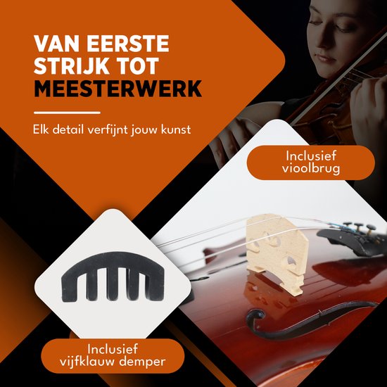 Finesse Violin Starter Set - Modell Paris - inkl. Etui