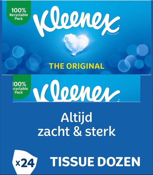 Kleenex Taschentücher - Das Original - Vorteilspackung - 24 x 72 Stück = 1728 Taschentücher