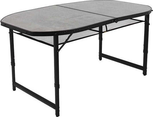 Bo-Camp - Industrie - Tisch - Northgate - Oval - Koffermodell - 150x80 cm