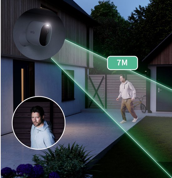 Arlo Pro 5 & Essential 2K(+) Sicherheitsset - 1 Außenkamera und 1 Türklingel - 1 IP-Kamera & 1 Türklingel
