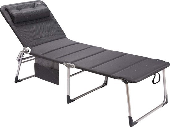Crespo - Klappbett - AL/363 - Deluxe - Dunkelgrau