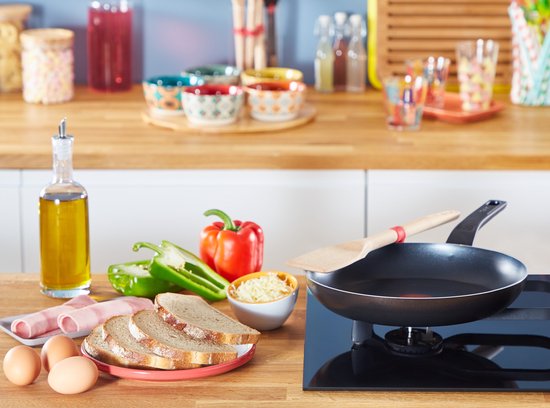 Tefal Easy Cook & Clean - Bratpfannen-Set - Ø24 und Ø28 cm - Nicht für Induktion geeignet - Antihaftbeschichtung - Aluminium - Schwarz