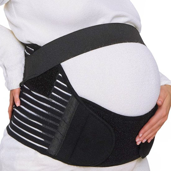 VAIVE Umstandsband - Bauchband Schwangerschaft - Schwangere - Beckenband - Postpartum - Verschlussfolie - Umstandsgeschenk