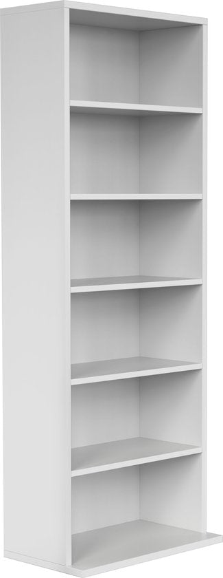 Schränke - 6 Fächer CD-Schrank - CD oder Spiele aufbewahren - offener Wandschrank