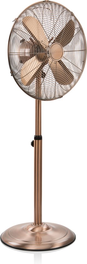 Tristar VE-5971 - Retro-Stativ-Ventilator - Ø 40 cm - Ausführung in Kupfer