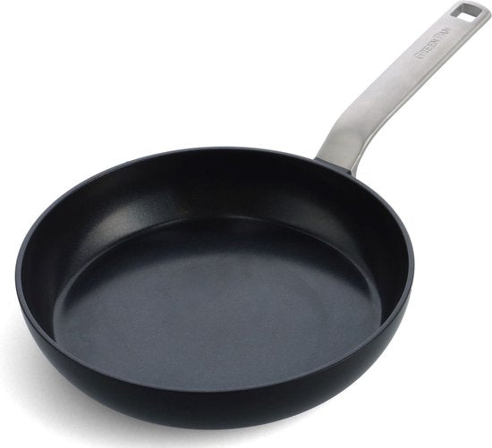 Greenpan Evolution Eco Bratpfanne - Mit keramischer Antihaftbeschichtung - PFAS-frei - 20 cm - Schwarz
