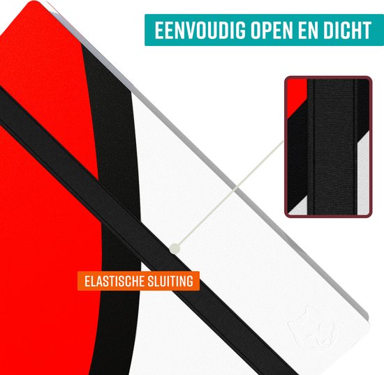 NAPI Sammelmappe 360 Karten - Profi-Mappe für Karten - Sammelkartenmappe - 9 Taschen - Premium-Kartenmappe - 20 Seiten - A4-Format - Rot