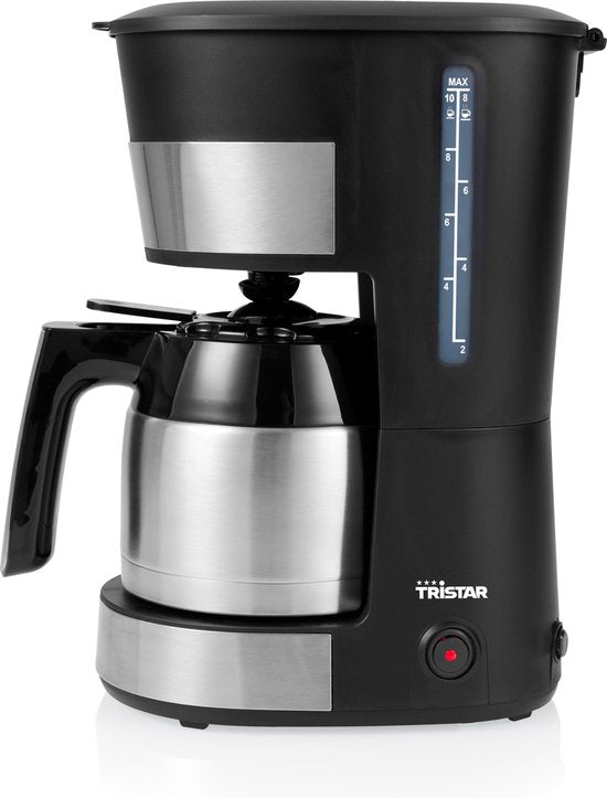 Tristar Filterkaffeemaschine 900W - CM-1283 - 1 L, 10 Tassen - Camping geeignet - Thermoskanne