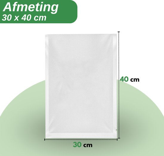 Vaive Vakuumbeutel Food 30 x 40 - 100 Stück - Vakuum- / Sous-Vide-Beutel - BPA frei