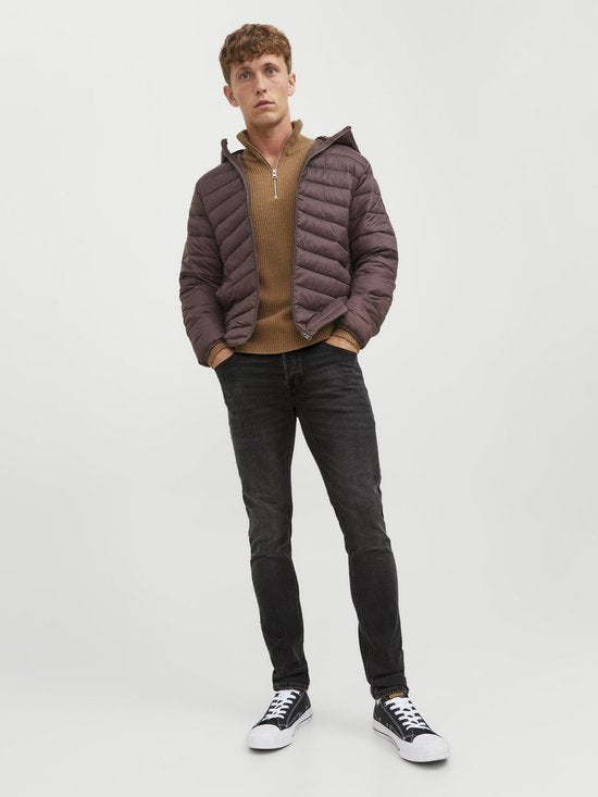 Jack & Jones Glenn Original Slim Fit Jeans - Herren - Denim - Slim Fit - Schwarzer Denim - W36 X L34