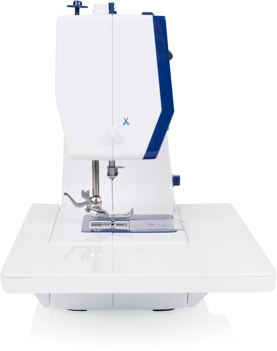 Tristar SM-6005 Nähmaschine - 38 Stiche - Kompakt & Leistungsstark - Automatischer Fadeneinfädler - LED-Beleuchtung - Inklusive Zubehör