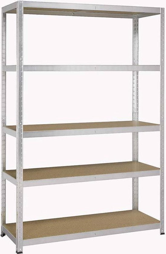 Lagerregal XL - 120 cm breit - 875 kg Tragfähigkeit - 175 kg pro Boden - Extra breit