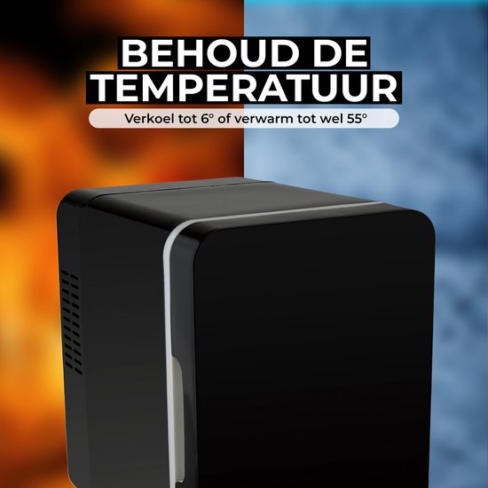 Denver Mini-Kühlschrank - Kühlung und Heizung - Hautpflege-Kühlschrank - 12v Auto-Anschluss - MFR404