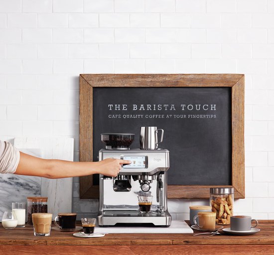 Sage the Barista Touch™ Brushed stainless steel Piston machine