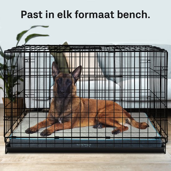 CozySense® - Orthopädisches Hundekissen 100 X 70 Cm - Größe XL - Wasserdicht - Geeignet als Sitzkissen & Hundebett