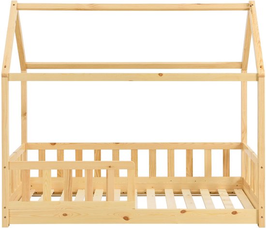 Kinderbett Marli - 80 x 160 cm - Holzfarbe