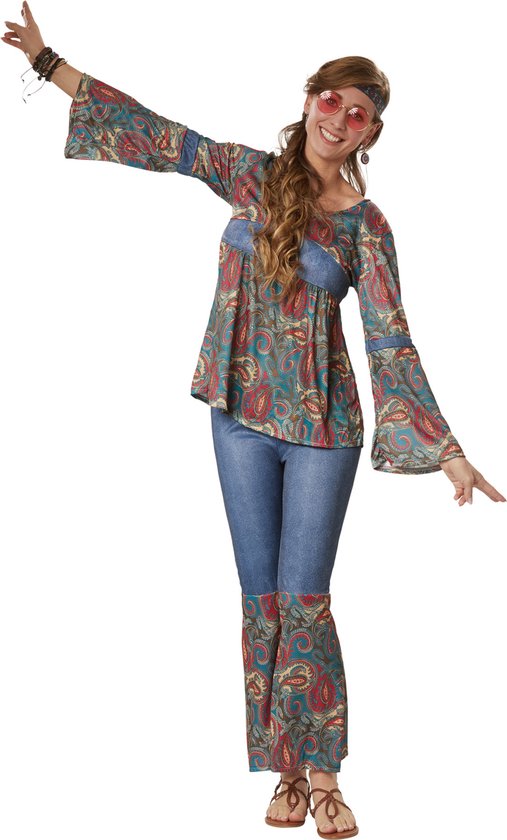 Dressforfun Faschingskostüm Hippie Girl Harmony – Damen – Größe XXL