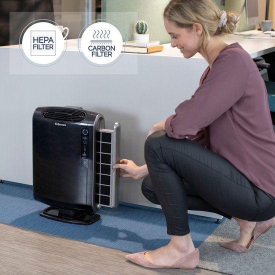 Fellowes AeraMax 190 Luftreiniger - bis zu 28m2 - mit HEPA-Filter