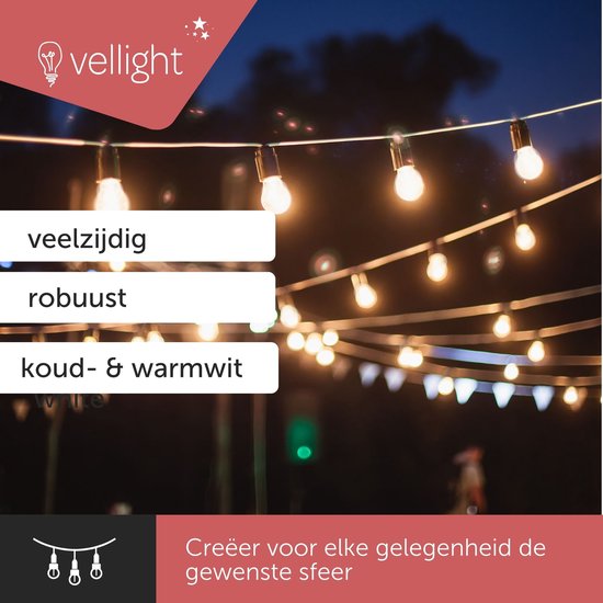 Vellight Smart LED Pendel mit Tuya App Steuerung, 15 m, warmweiß bis kaltweiß, Dauerlicht