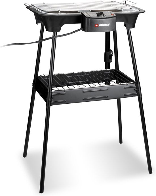 alpina BBQ - Elektrisch - 2-in-1 - Innen und Außen - 2000W