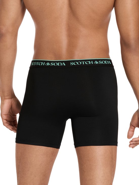 Scotch & Soda Active Stretch Boxershorts - Herren - 3er-Pack - Performance Fit - Multi Größe S