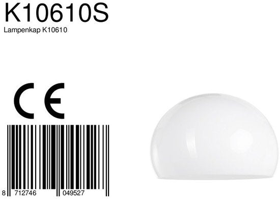 Steinhauer - Lampenschirm - Rund 38 cm - Kunststoff - Weiß