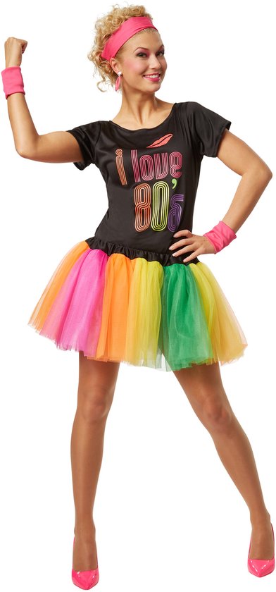 Dressforfun Faschingskostüm Popsternchen aus den 80ern – Damen – Größe XXL