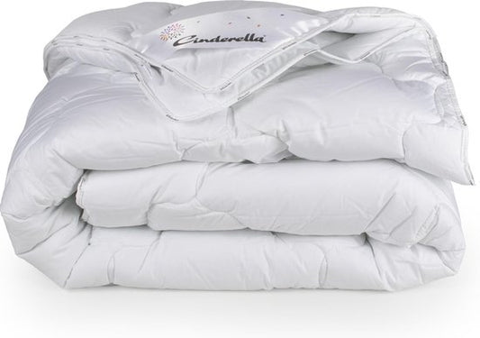 Cinderella Mellow Duvet Sommer - 1 Person - Synthetische Füllung - Baumwoll-Inlett - Anti-Allergie - 140x220 cm