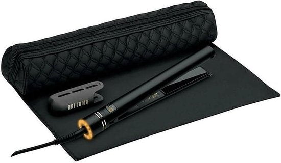 Hot Tools – Professioneller Evolve Black Gold Haarglätter – 25 mm – Haarglätter – Styling – Locken
