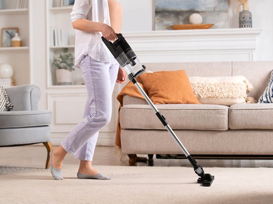 Home & Comfort - Stabstaubsauger - Kabellos - Leicht - 2-in-1 Hand- und Stabstaubsauger