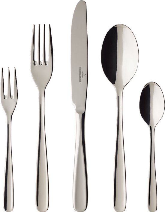 Villeroy & Boch Liam Besteck-Set - 30-teilig - Edelstahl