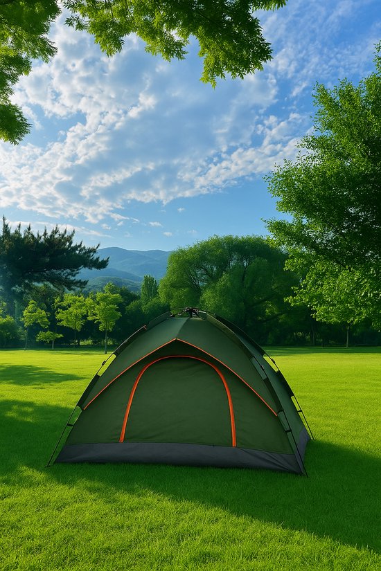 VDD - Pop-up Zelt - Pop-up Zelt 1 Person - Zelt - Pop-up Zelt wasserdicht - 200x150x110 - 1 Person - grün