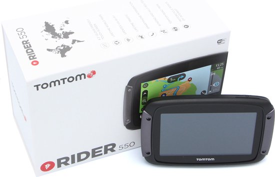 TomTom Rider 550 - Motorrad-Navigation - Welt