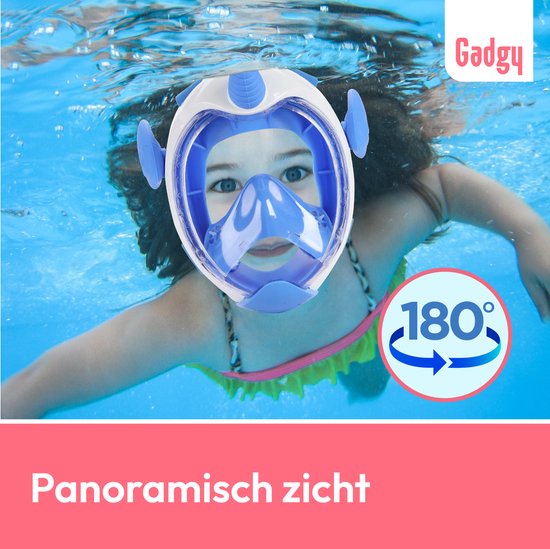 Gadgy Schnorchelmaske für Kinder - Schnorchelset Einhorn - Vollgesichtstauchmaske Kind - Taucherbrille mit Schnorchel - Schnorcheln und Tauchen im Jahr 2024