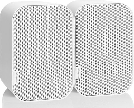Artsound UNI20, 2er-Set Passivlautsprecher, 2-Wege-HiFi-Lautsprecher, 10-40 Watt, Wandhalterung mit Kugelgelenk, geeignet für Räume bis 20 m² wie Flur, Küche, WC, Farbe: weiß