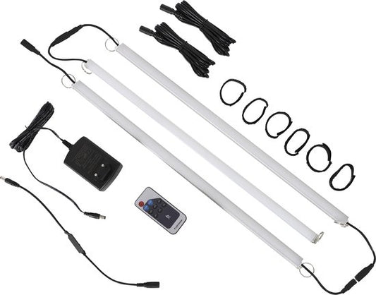 Bo-Camp - Zeltbeleuchtung - Slim Tube - 3 LED Streifen - Dimmbar - 22W