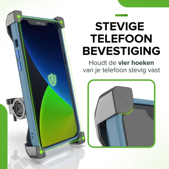 iSetchi Handyhalterung - Fahrrad & Roller - Anti-Schock