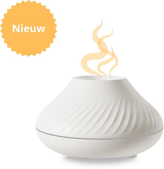 Daily Solutions® Aroma Diffusor - Duft und Farbe - Luftbefeuchter - Aroma Diffusoren - Vernebler - Duft Diffusor - Wohltuende Atmosphäre - Weiß