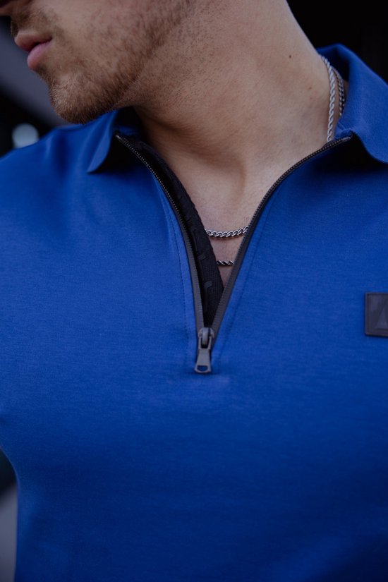AB Lifestyle - Platinum Polo | Navy Peony - Herren - Größe: XS