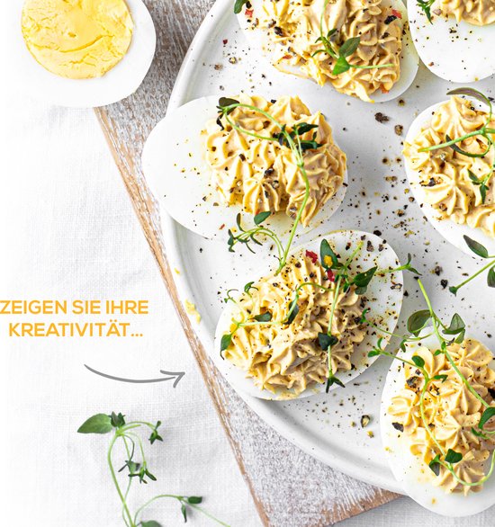 GoodForce elektrischer Eierkocher - für 1 - 6 Eier - mit Timer und Alarm