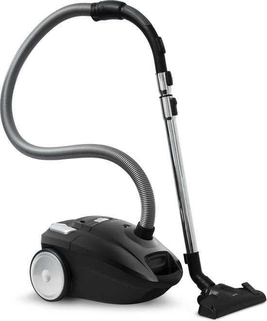 Inventum ST306ZZA - Staubsauger mit Beutel - 3 Liter - HEPA 13 - Kabellänge 7 Meter - Schwarz