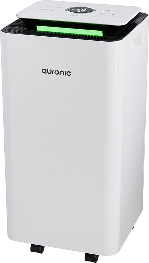 Auronic Luftentfeuchter und Luftreiniger - Pro Series - 10 l pro Tag - Waschtrockenfunktion - Schlafzimmer, Badezimmer und Wohnzimmer - Weiß