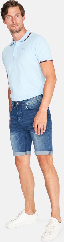 Mario Russo Denim Short Dark Used - Kurze Jeans - Bequeme Sommerhosen - Größe XL