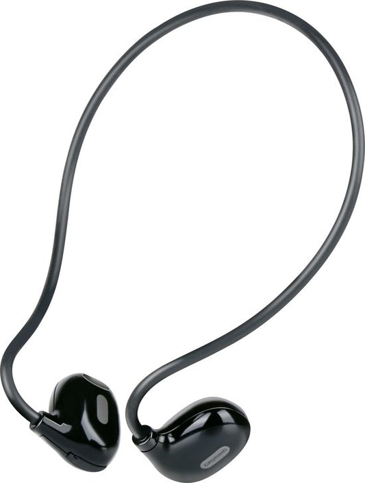 Grundig Bone Conduction Earbuds - Bluetooth-Ohrhörer mit 5 Stunden Wiedergabezeit - kabellose Ohrhörer für Musik und Freisprecheinrichtung - inkl. USB-C-Ladekabel