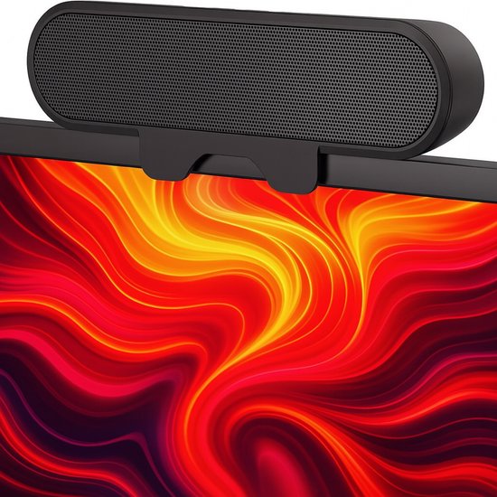 Soundbar PC - Leistungsstarker Sound - Kabellos - Für Gaming - Partybox - Mini-Soundbar - Lautsprecher für PC - 10 Watt - Skoov