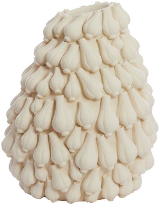 Light & Living Vase Knoblauch 47cm - Creme