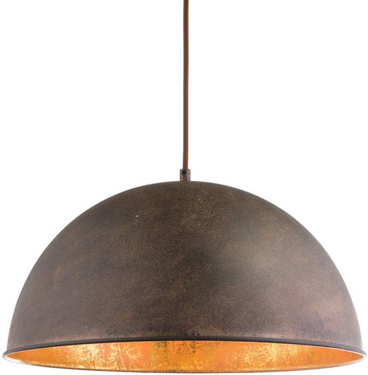 Globo - Hängeleuchte - Xirena I - braun - Metall - Ø 41cm - E27 - 58307H