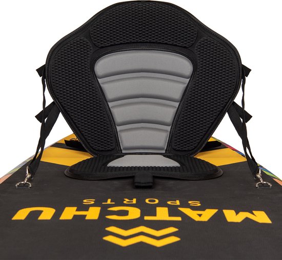Matchu Sports SUP board Deluxe - Stand up paddle board - 320x81x15 - Aufblasbar - Premium Qualität