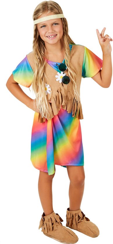 Dressforfun Faschingskostüm Blumenkind – Mädchen – Größe 164 (13–14 Jahre)