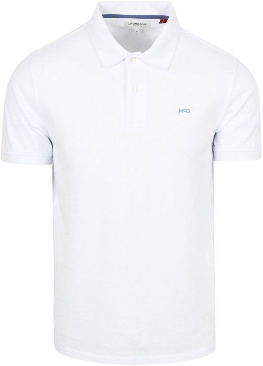 McGregor Piqué-Polo, weiß – Größe 3XL – Herren